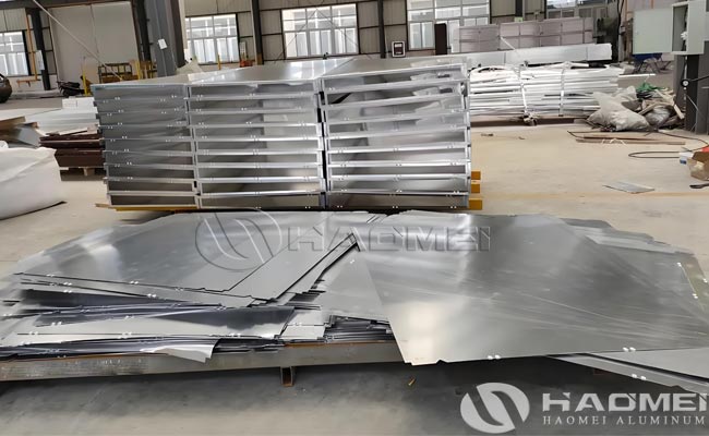 lámina de aluminio para letreros